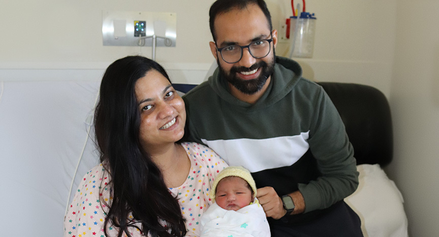 Image for Coordinated care ensures a seamless birth experience for Biloela couple